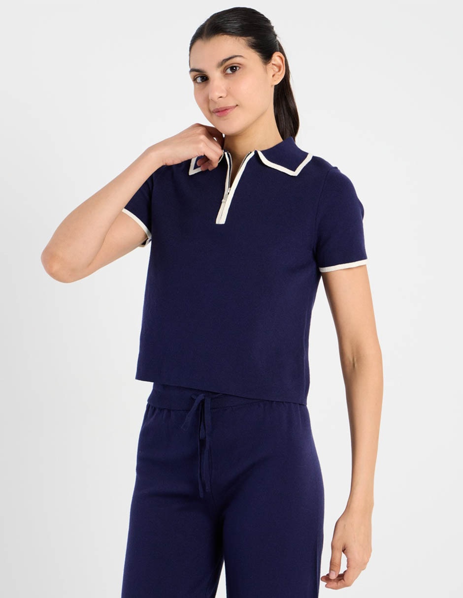 Top escote V