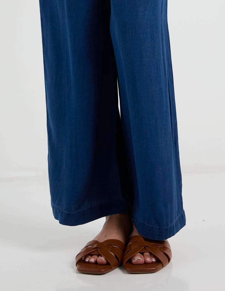 Pantalón easy pant wide leg para mujer 5