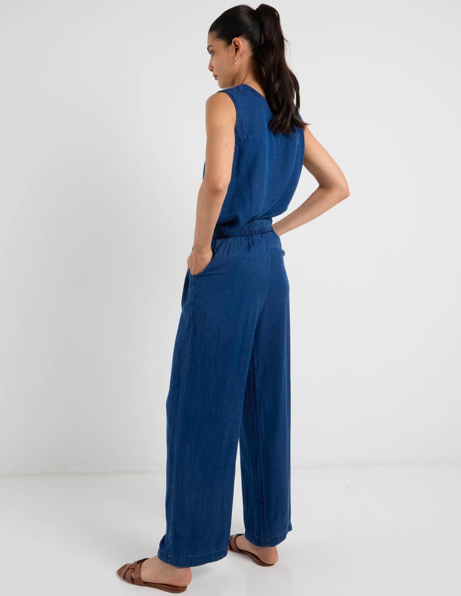 Pantalón easy pant wide leg para mujer 6