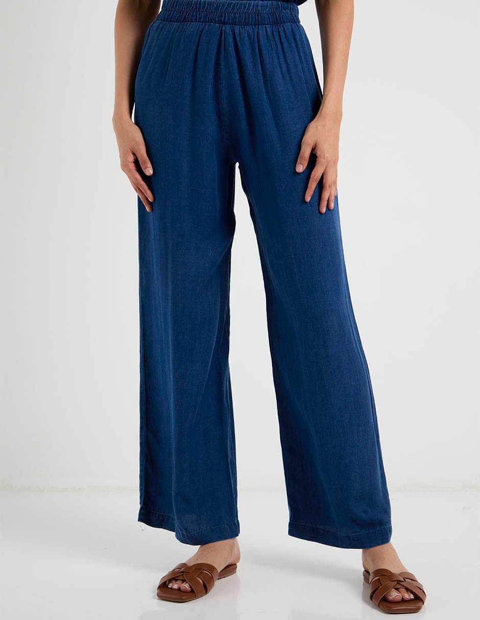 Pantalón easy pant wide leg para mujer