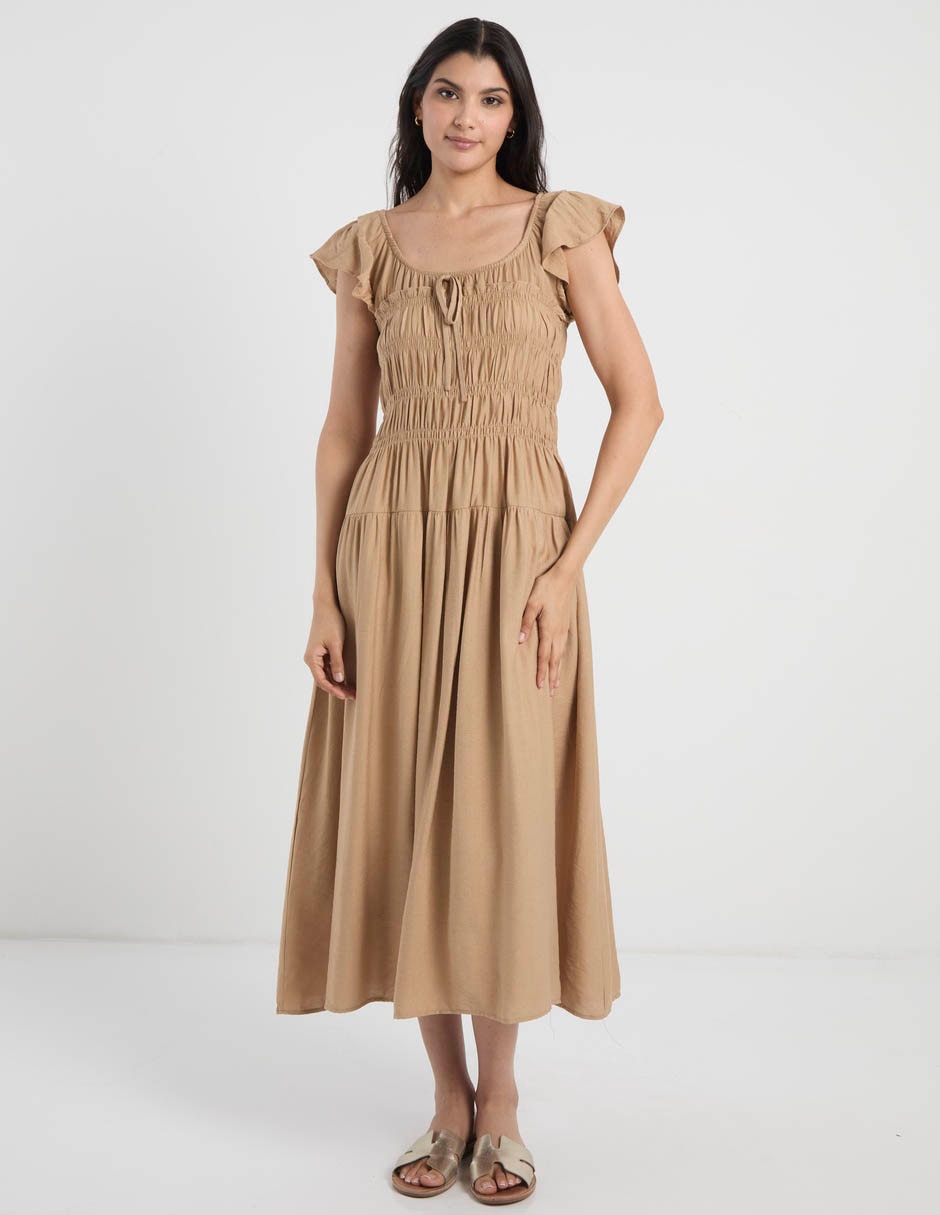 Vestido largo casual juniors para mujer Vestido largo casual juniors para mujer
