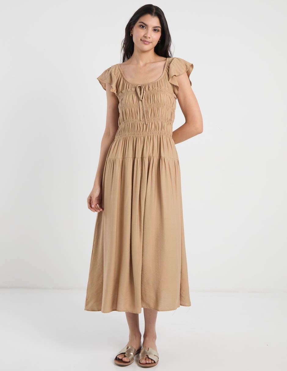 Vestido largo casual juniors para mujer 2