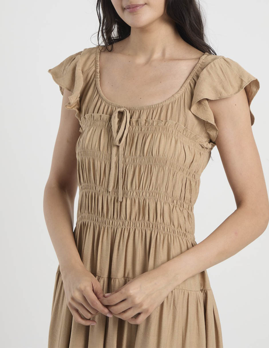 Vestido largo casual juniors para mujer 4
