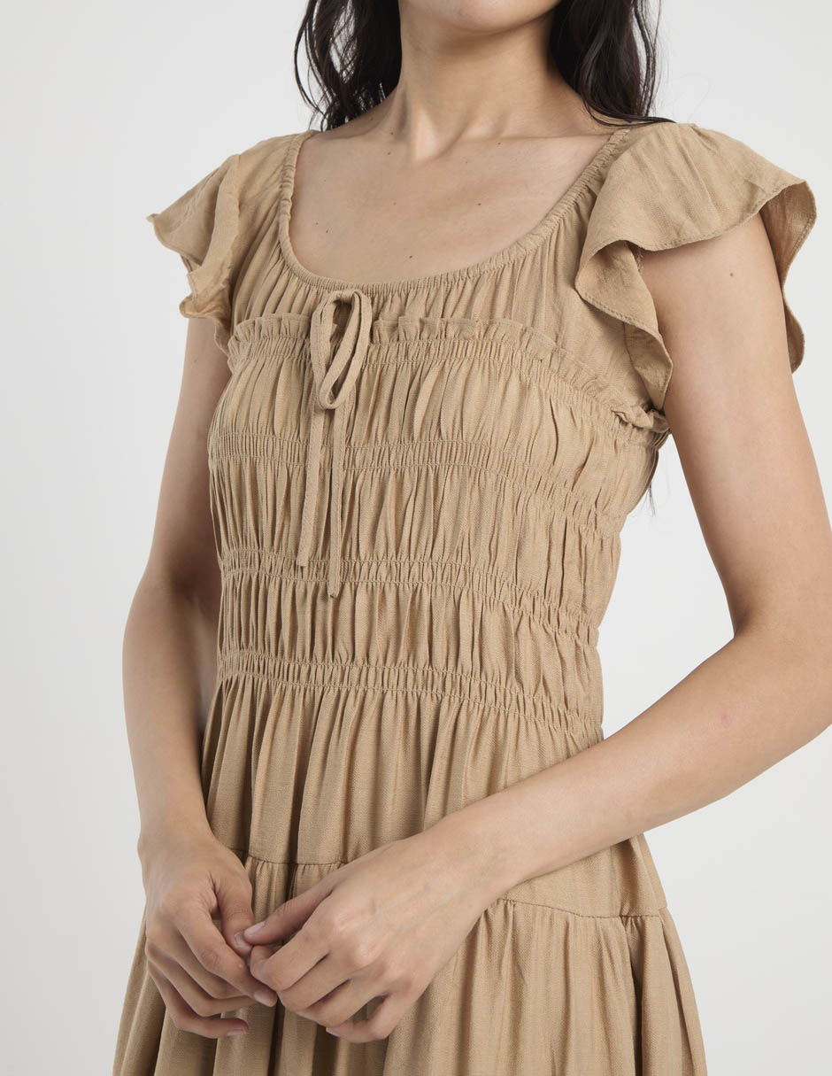 Vestido largo casual juniors para mujer 5