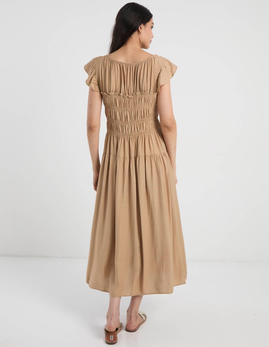Vestido largo casual juniors para mujer 6