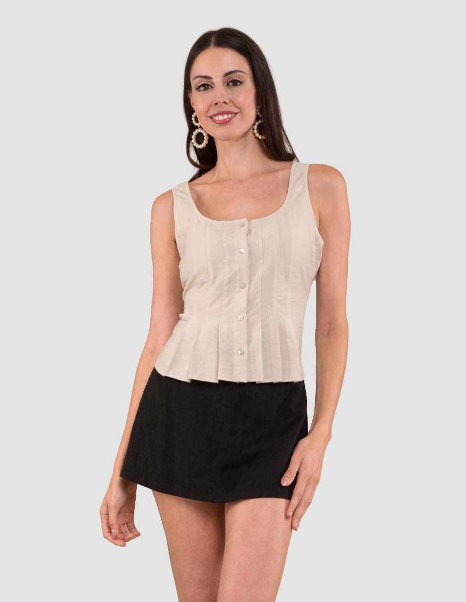 Blusa de tirantes para mujer
