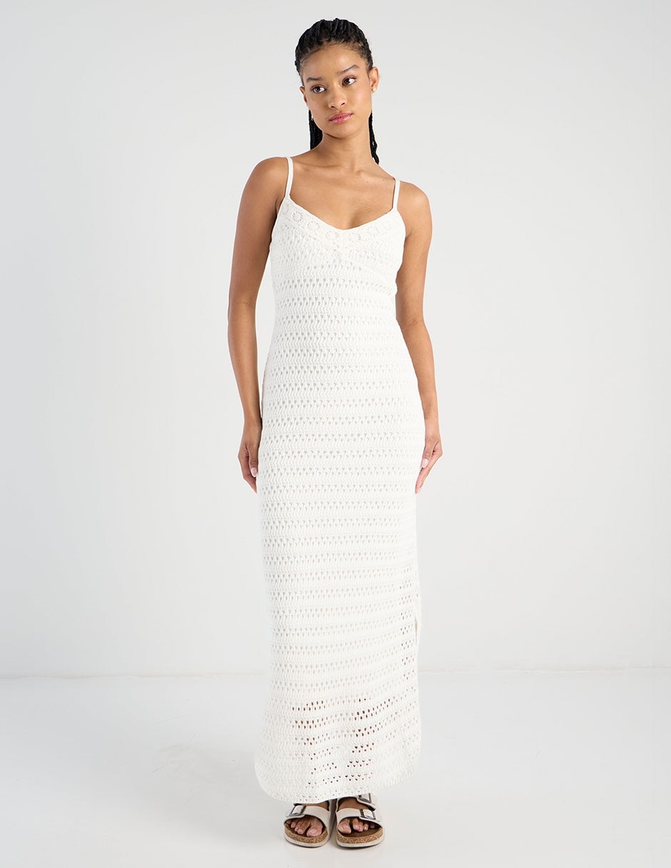 Vestido largo casual para mujer 7