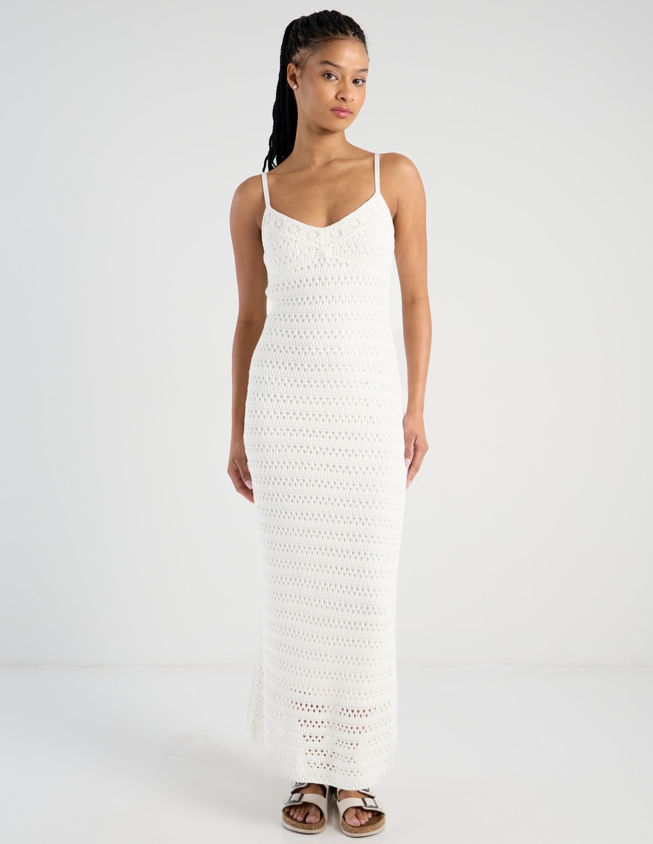 Vestido largo casual para mujer 8