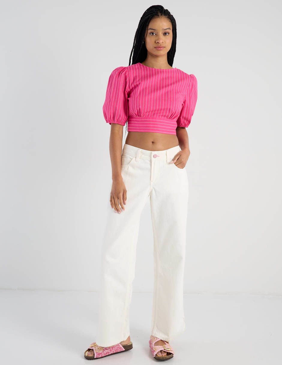 Jeans straight para mujer 2
