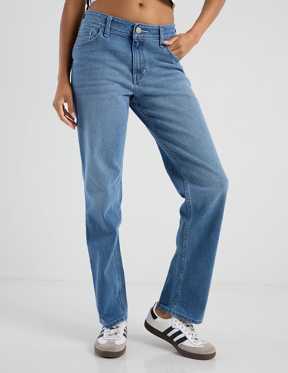 Jeans straight ki355-5983-278 para mujer
