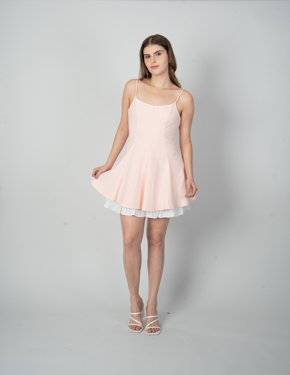 Vestido mini de fiesta escote v Vestido mini de fiesta escote v