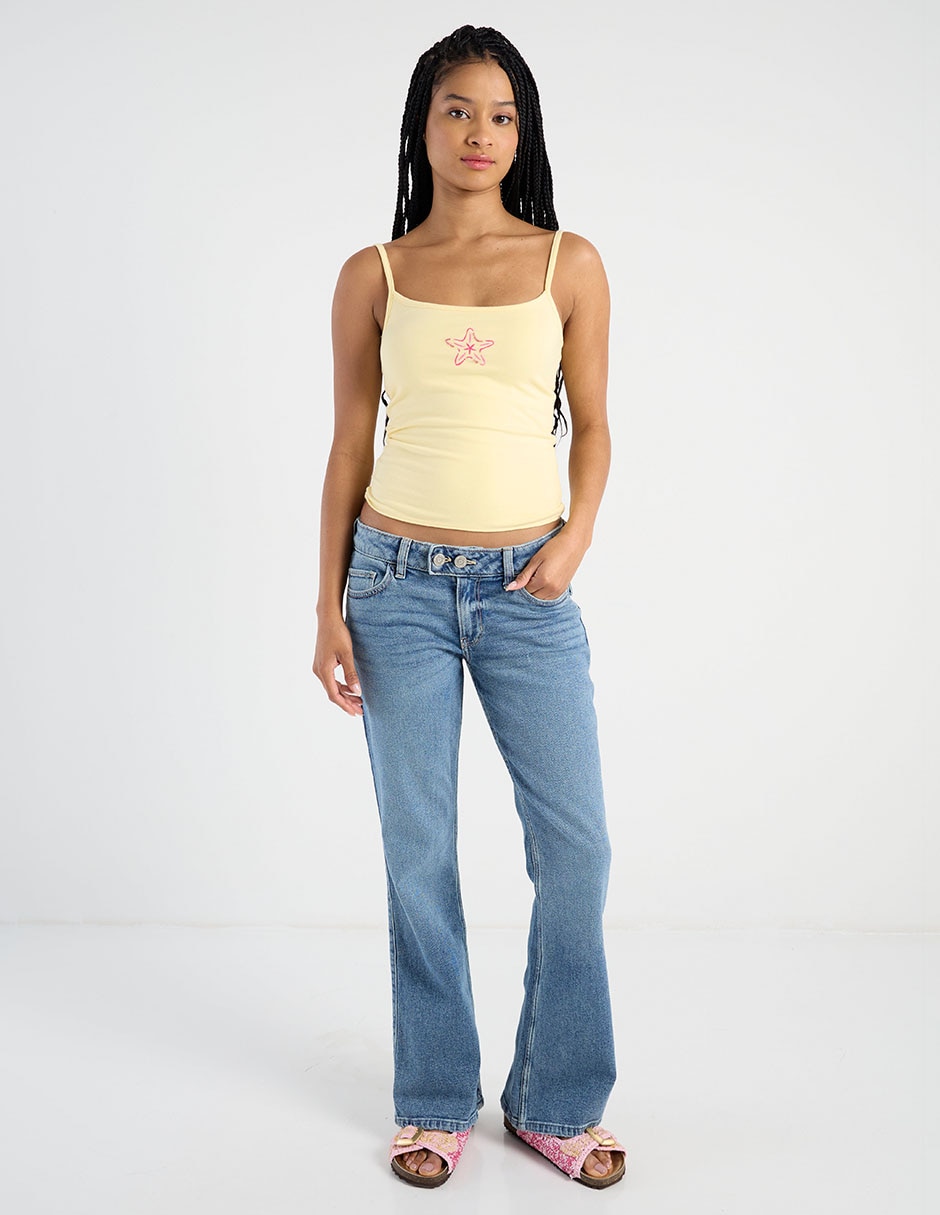 Jeans flare para mujer 4