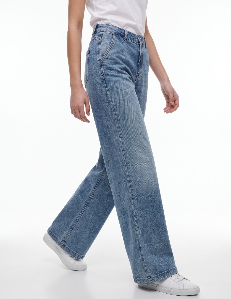 Jeans relaxed wide leg para mujer Jeans relaxed wide leg para mujer