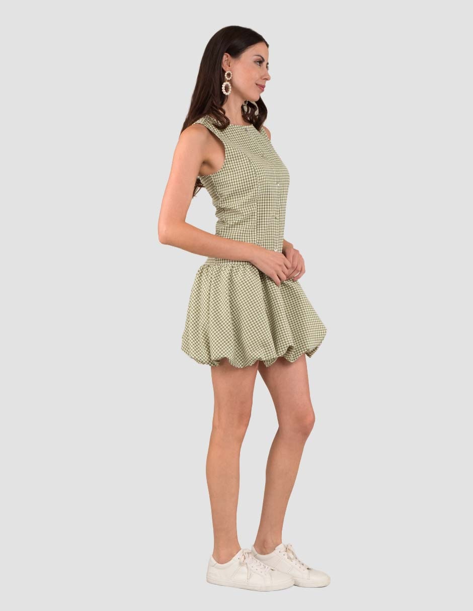 Vestido corto casual para mujer 4