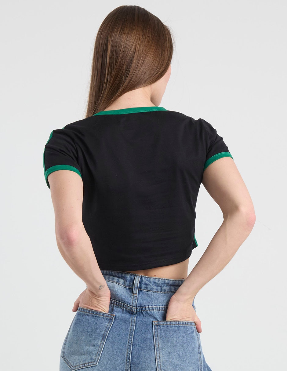 Playera manga corta FIFA México cuello redondo para mujer