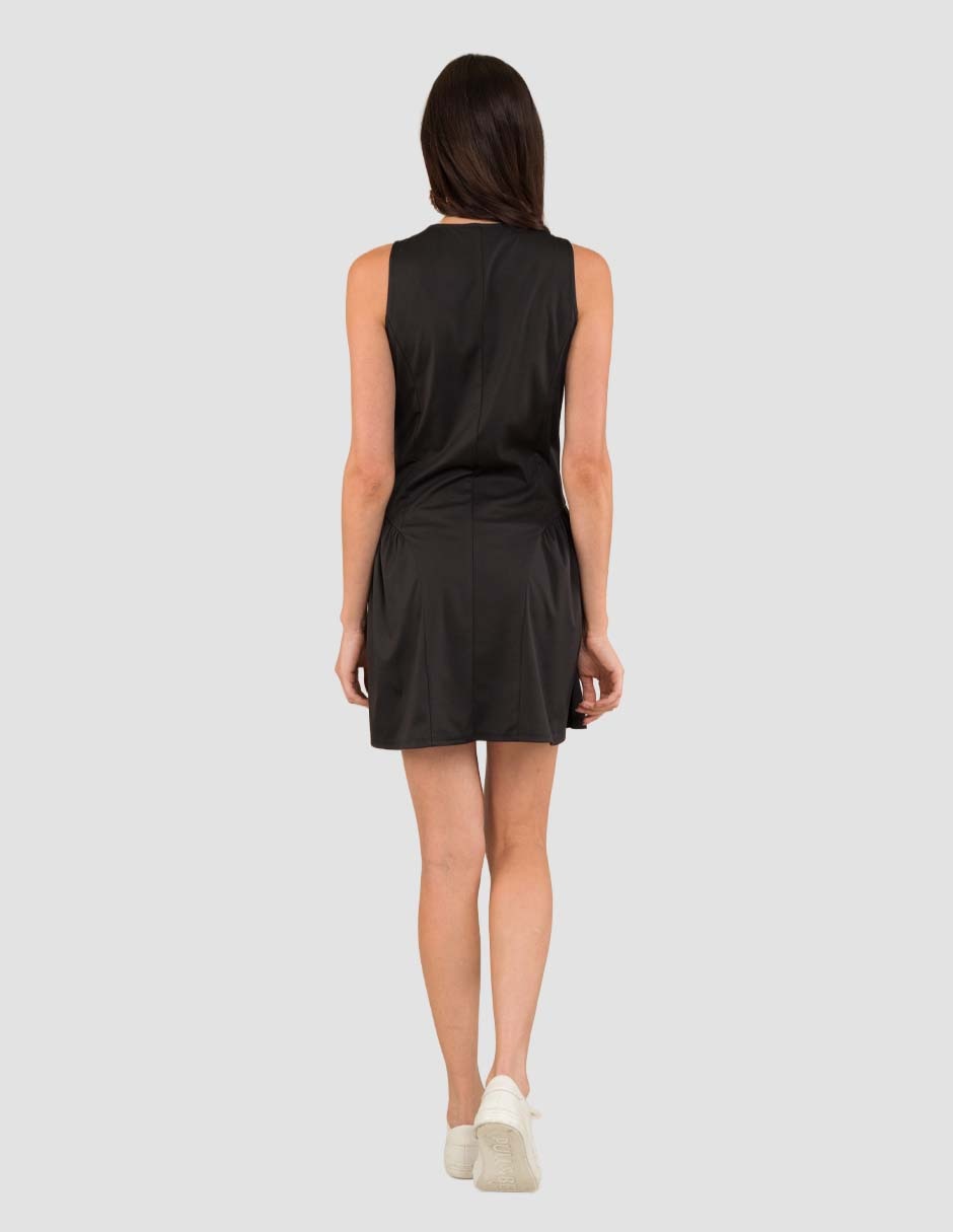 Vestido arriba rodilla casual para mujer 3