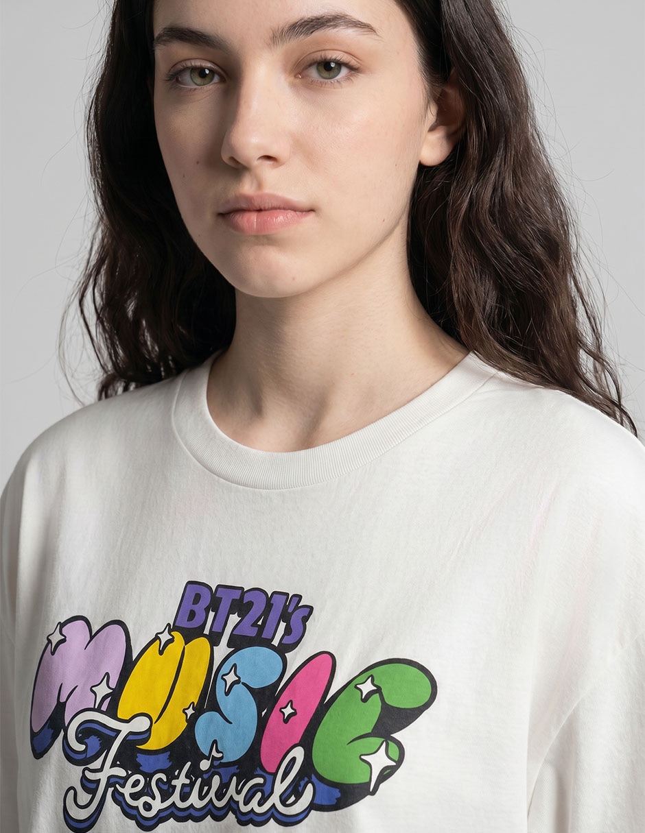 Playera manga corta Damas cuello redondo para mujer 3