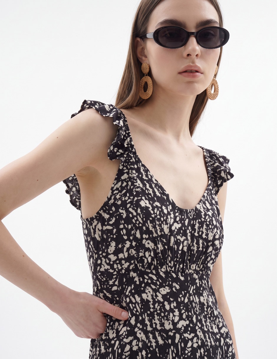 Vestido corto casual para mujer 4