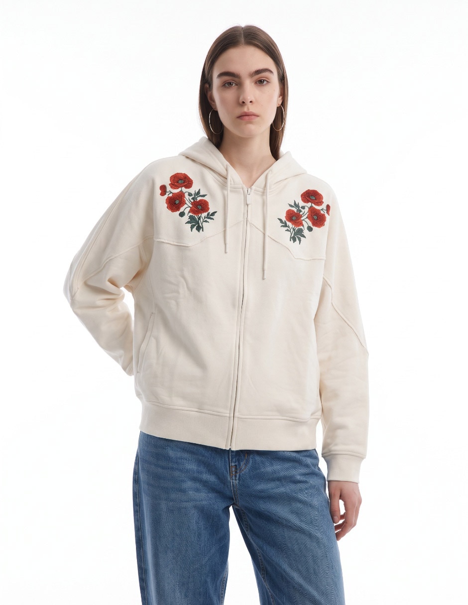 Sudadera con capucha para mujer