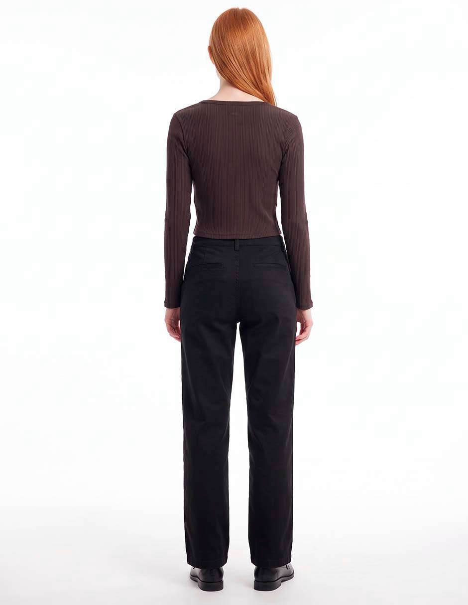 Suéter cuello redondo para mujer 3