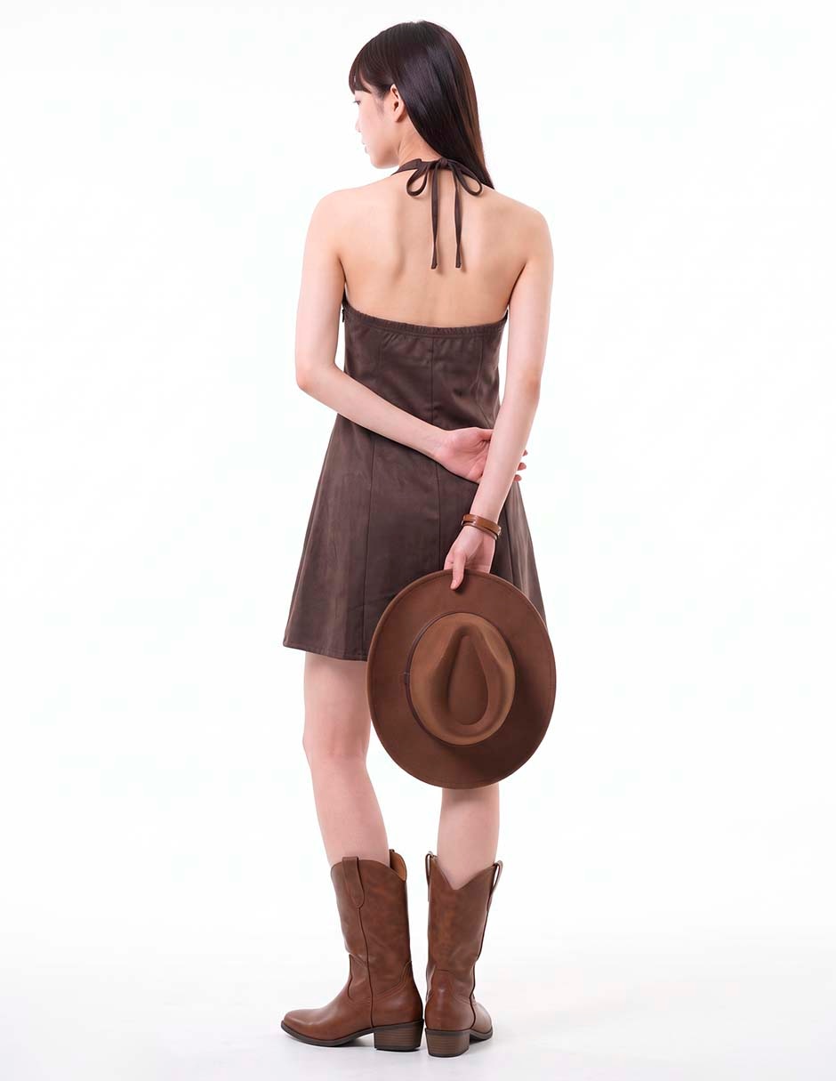 Vestido corto casual para mujer