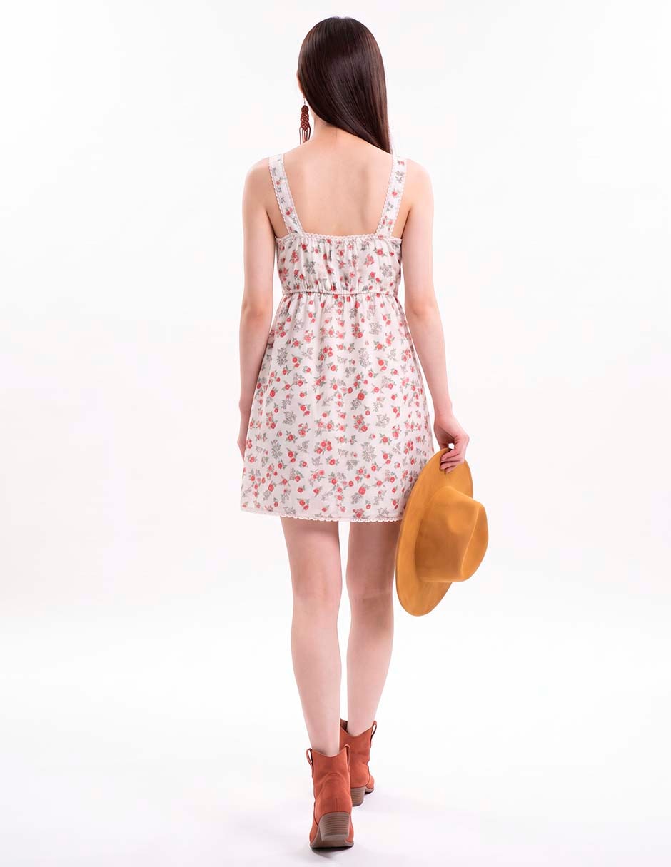 Vestido corto casual para mujer