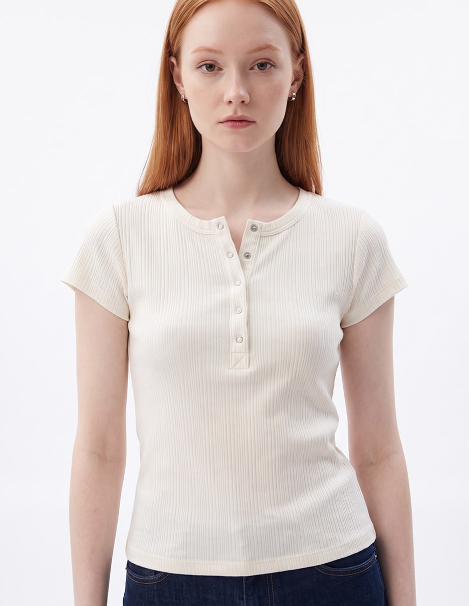 Top florence mills cuello redondo Top florence mills cuello redondo