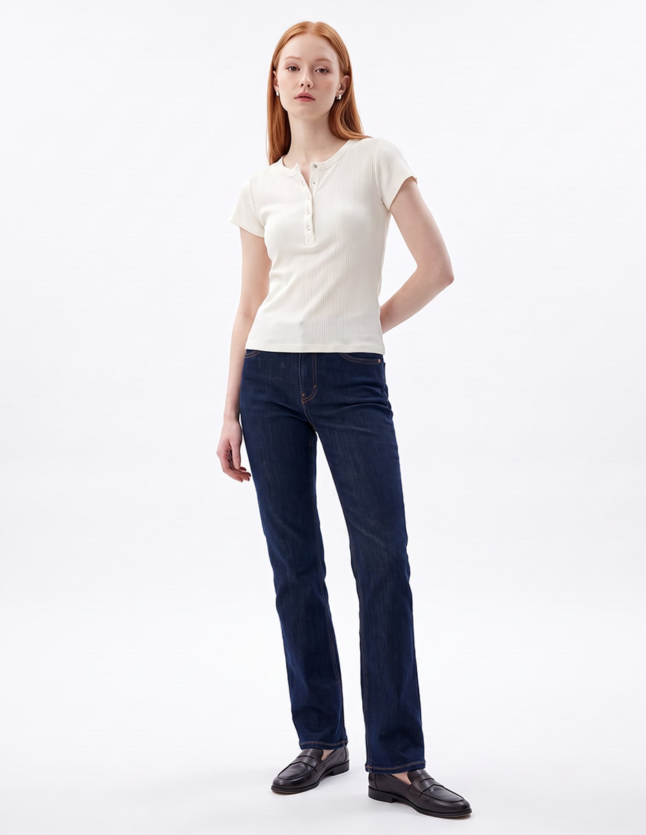Top florence mills cuello redondo 3