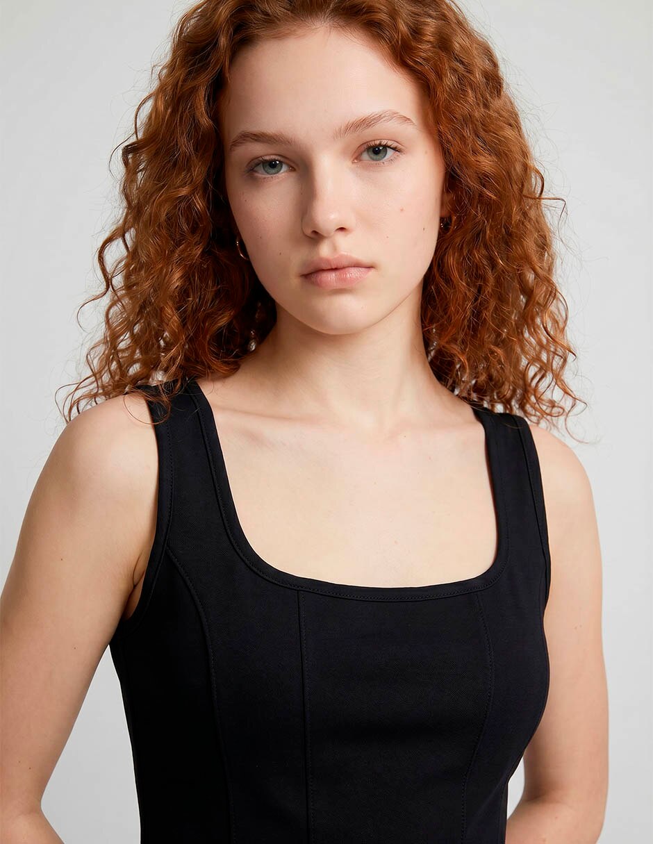 Blusa that's it sin manga para mujer