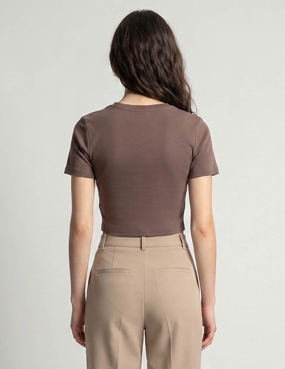 Playera manga corta para mujer 2