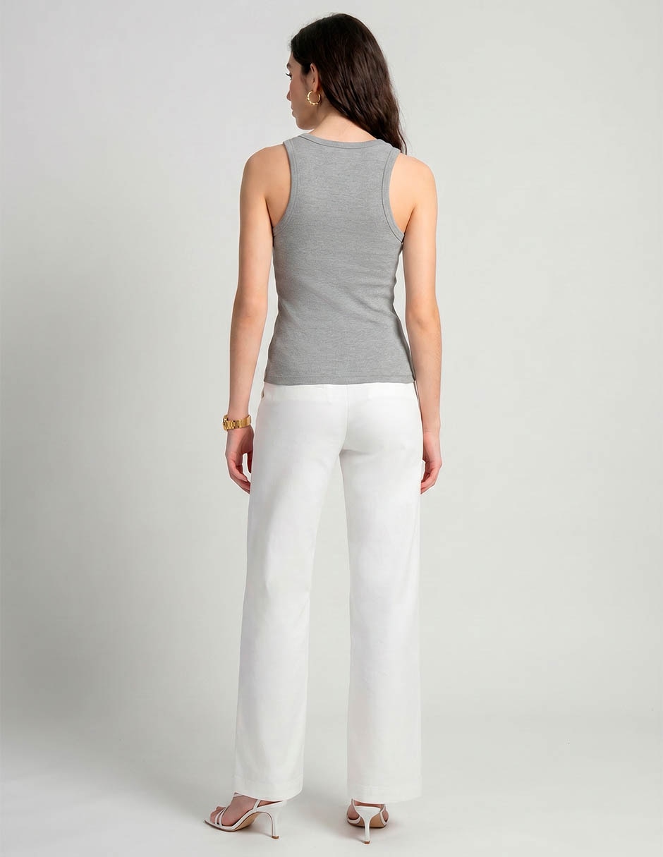 Top That'S It Cuello Redondo Escote Regular Tirante Clásico