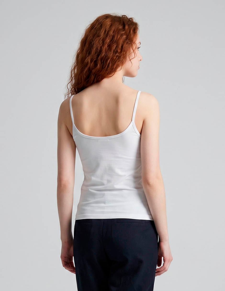 Top cuello redondo para mujer 2