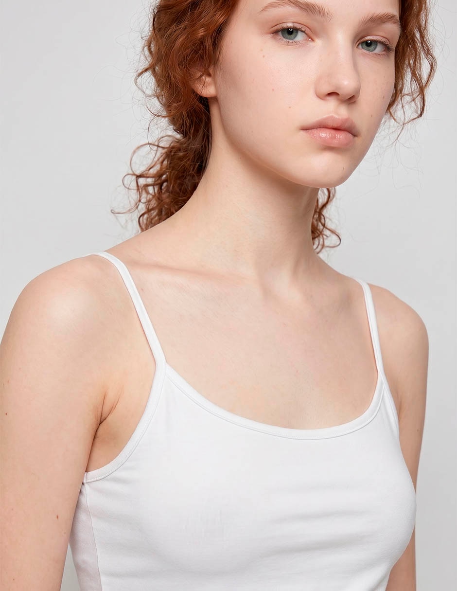 Top cuello redondo para mujer 3