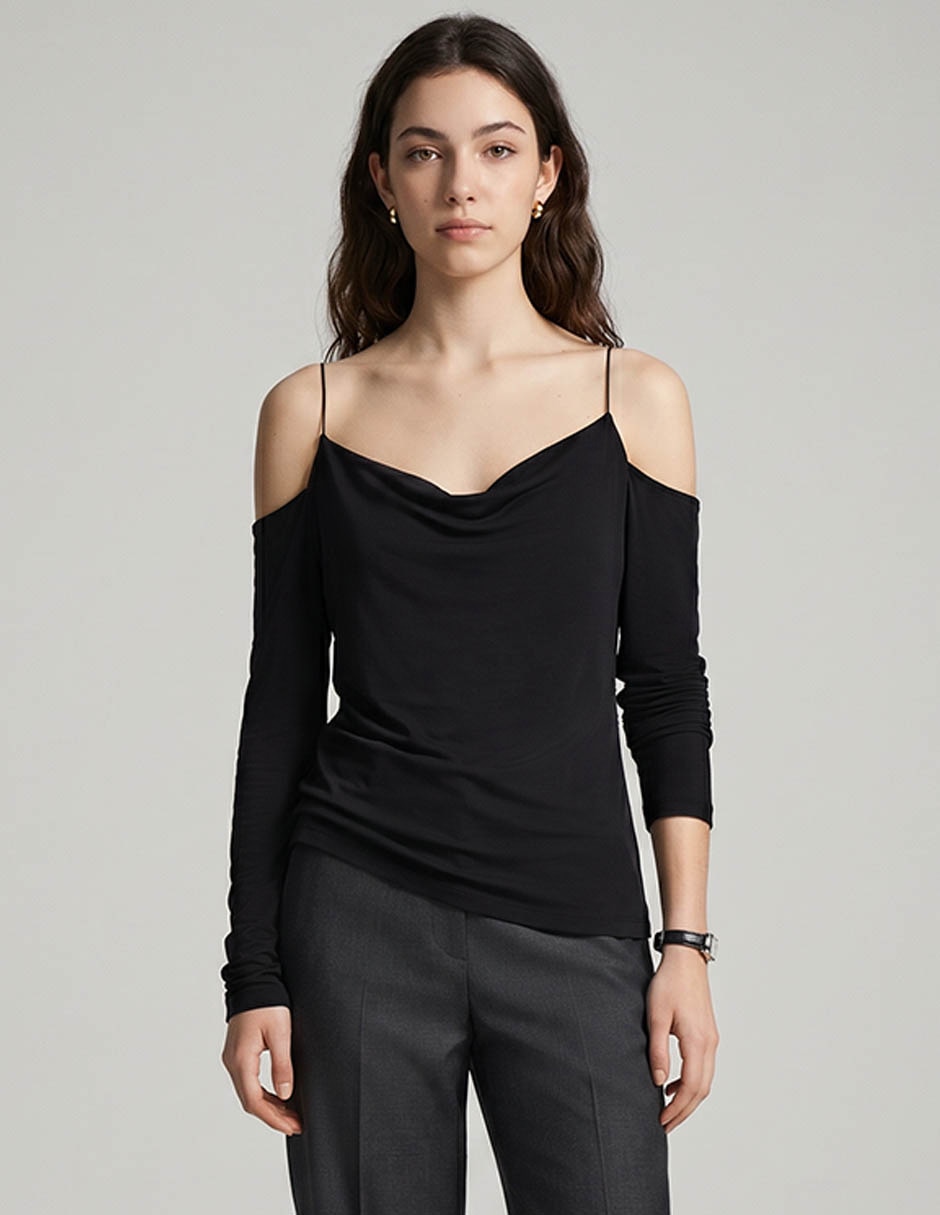 Blusa manga larga para mujer Blusa manga larga para mujer
