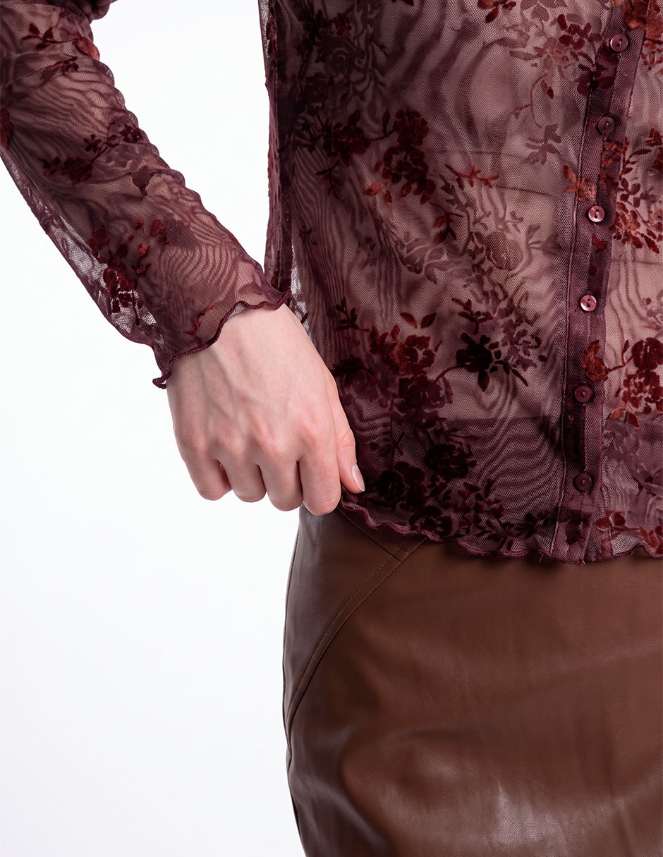 Blusa That´s It manga larga para mujer 2