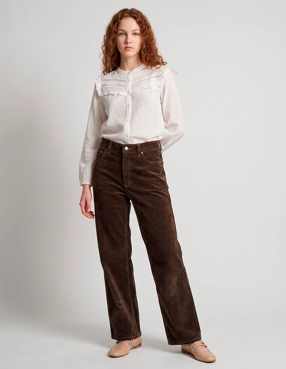 Jeans straight para mujer 2