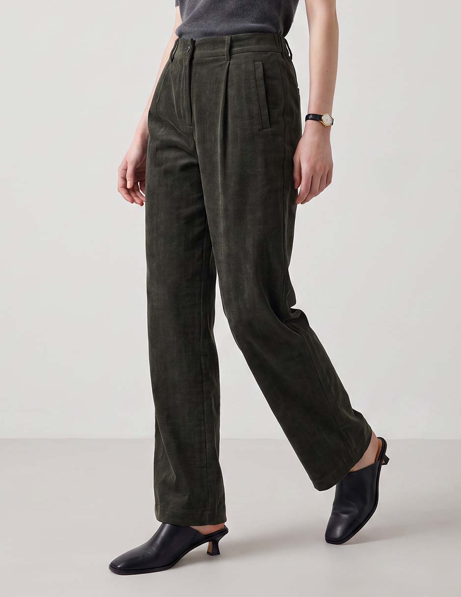 Pantalón regular para mujer