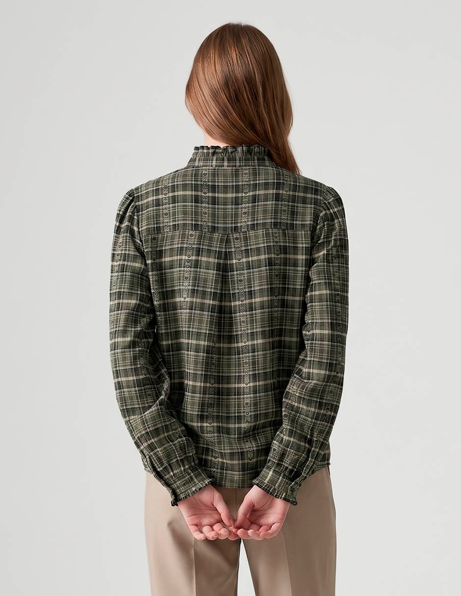 Blusa manga larga para mujer 2