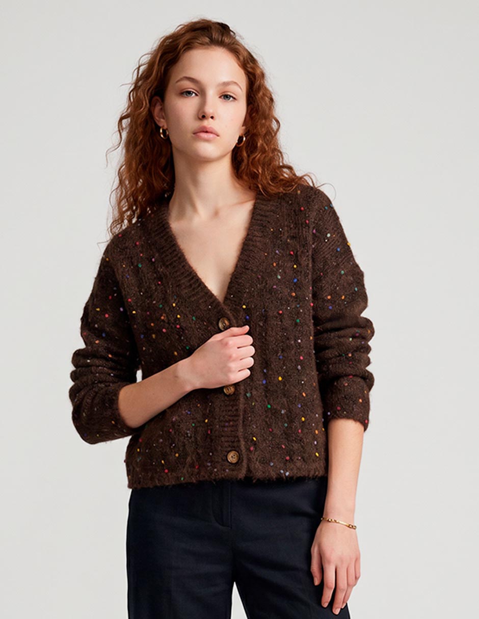 Suéter cuello v para mujer Suéter cuello v para mujer