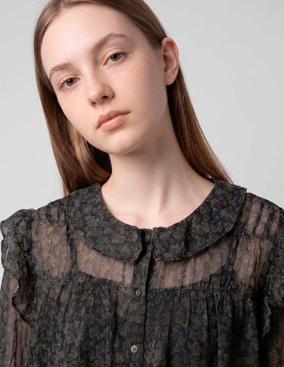 Blusa manga larga para mujer 3