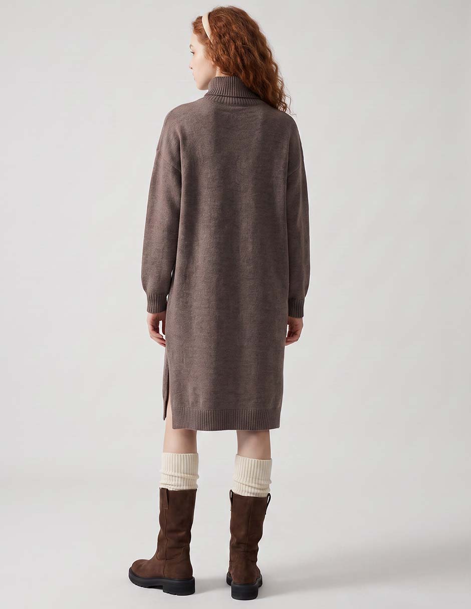 Vestido a la rodilla casual para mujer 2