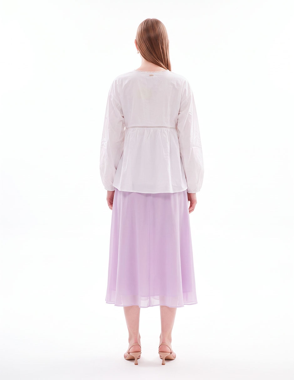 Blusa manga larga para mujer 2