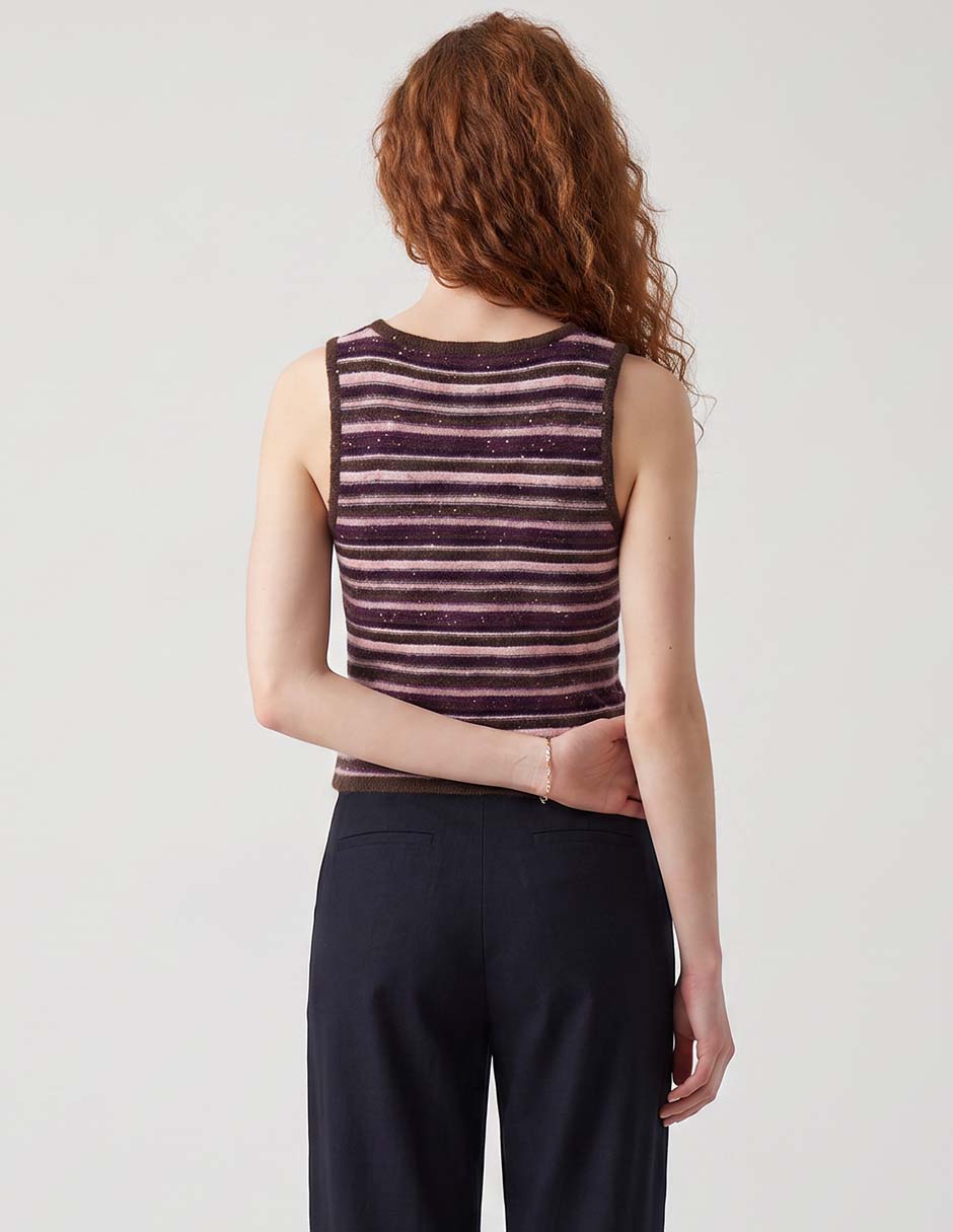 Top cuello redondo tirante ancho 3