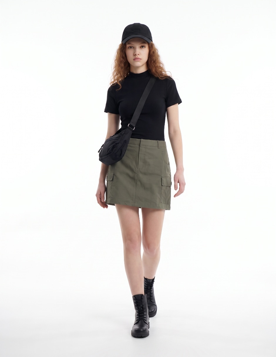 Falda corta para mujer 4