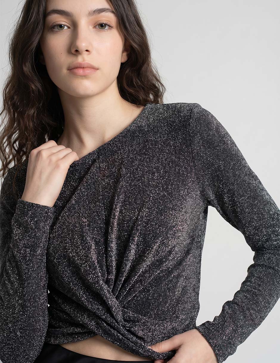 Blusa manga larga para mujer 2