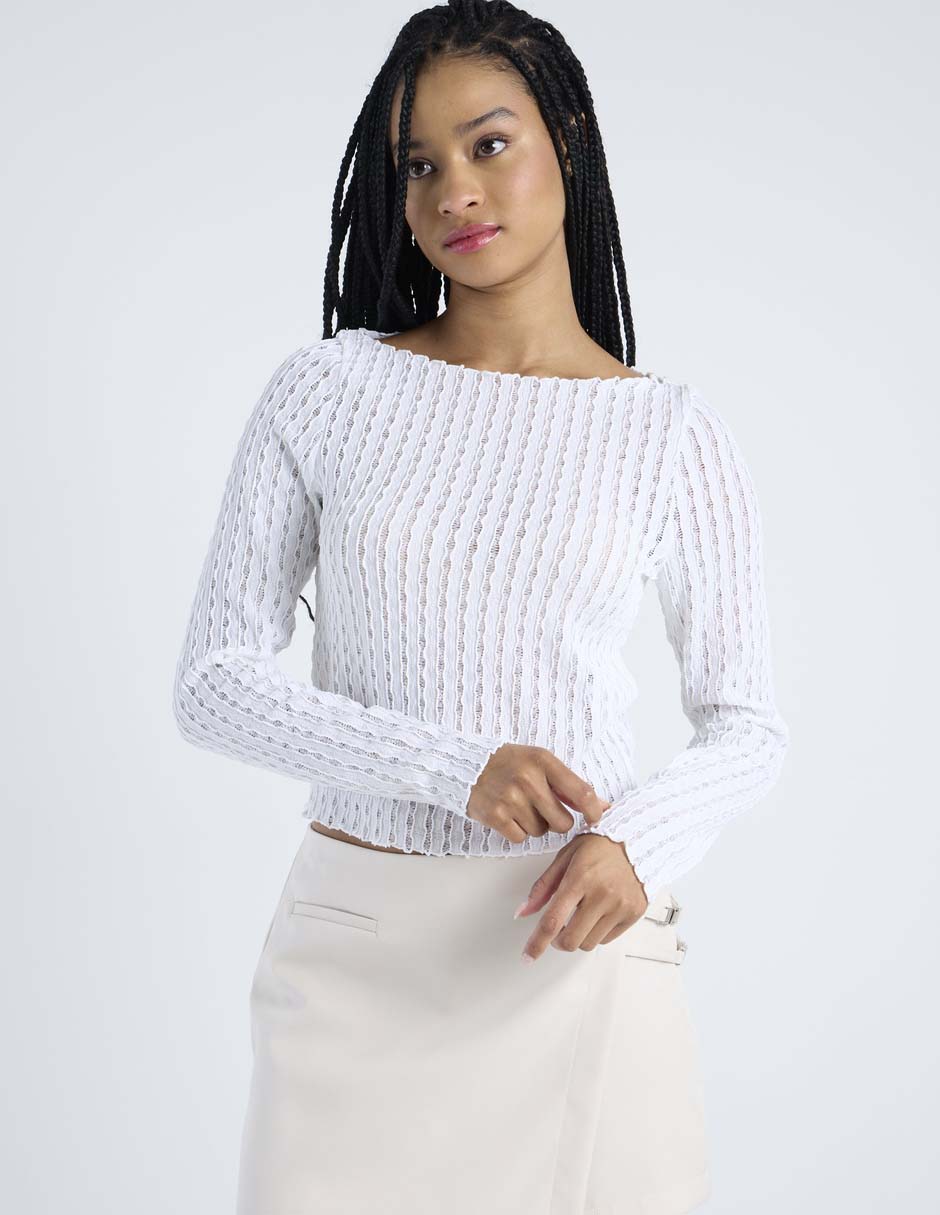 Top cuello ojal 2