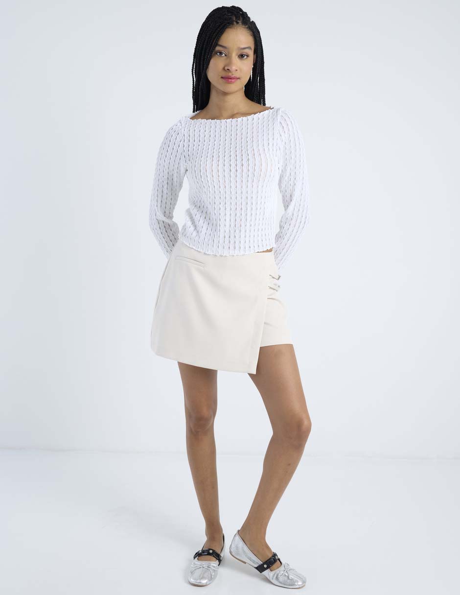 Top cuello ojal 3