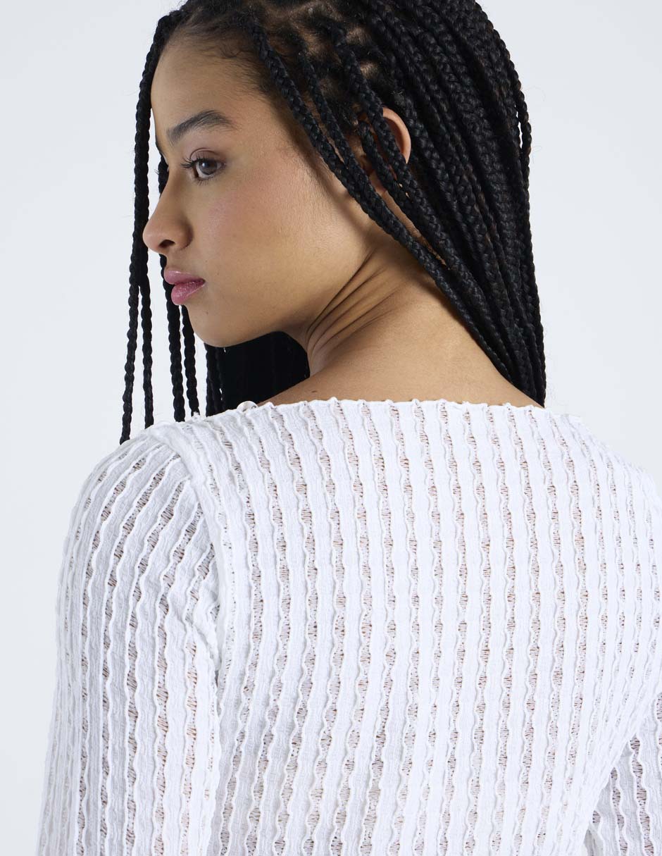 Top cuello ojal 5