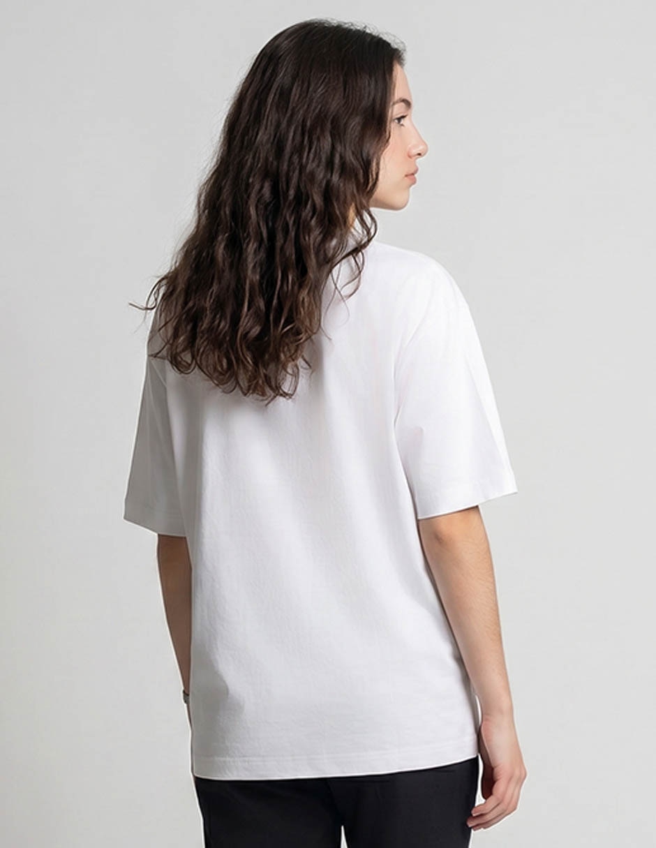 Manga Corta Sm26 Cuello Redondo Para Mujer 2