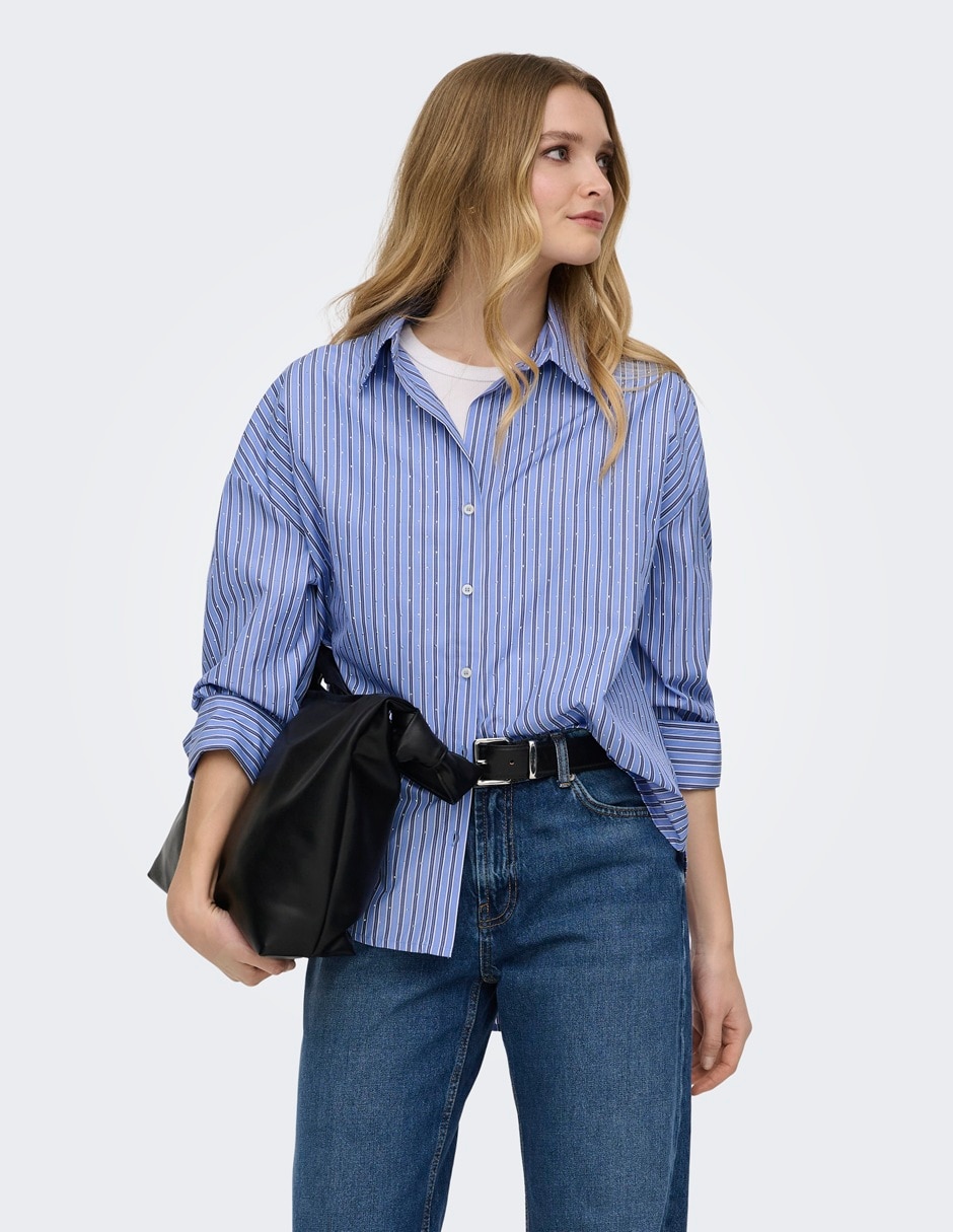 Blusa manga larga para mujer
